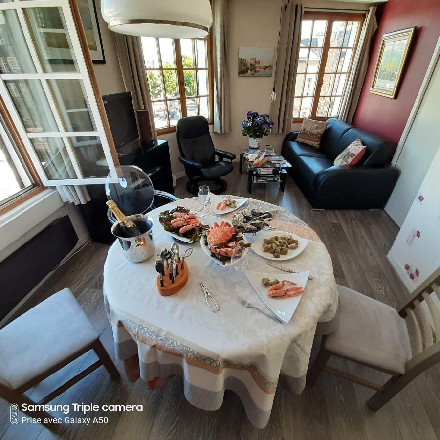 Ancre Marine Appartamento Honfleur Esterno foto